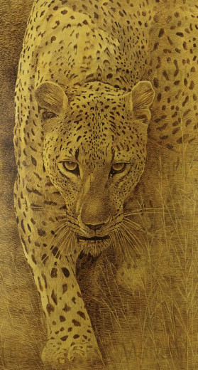 Art. L03-oro - Leopardo (oro/gold)