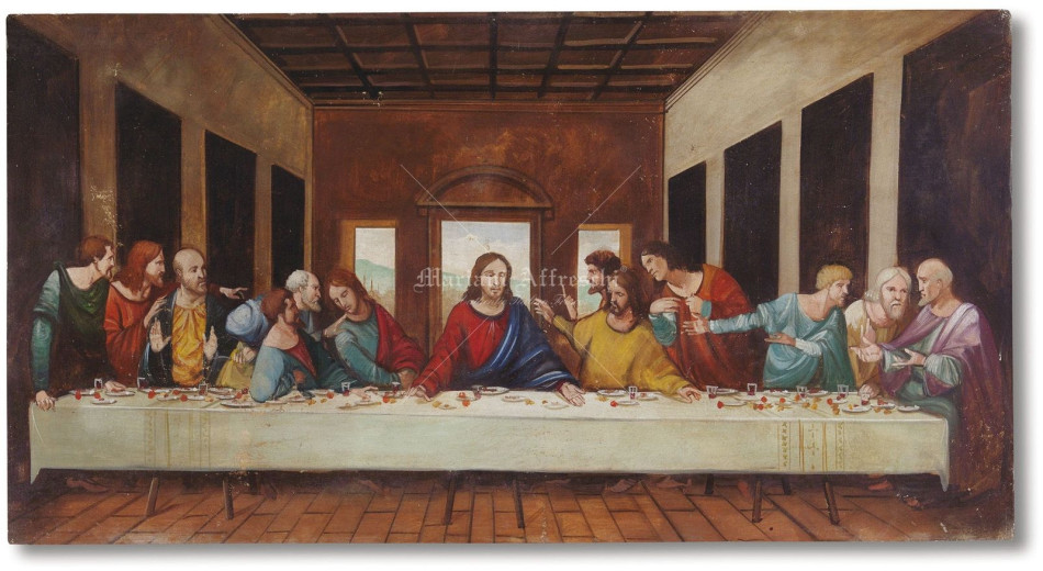 Art. 0287 - "L'Ultima Cena" - Leonardo da Vinci (1495) - Cenacolo di S. Maria delle Grazie