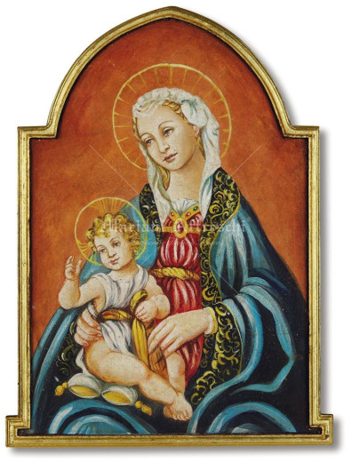 Art. 0357_24 - Madonna - Scuola del Ghirlandaio (sec. XV)