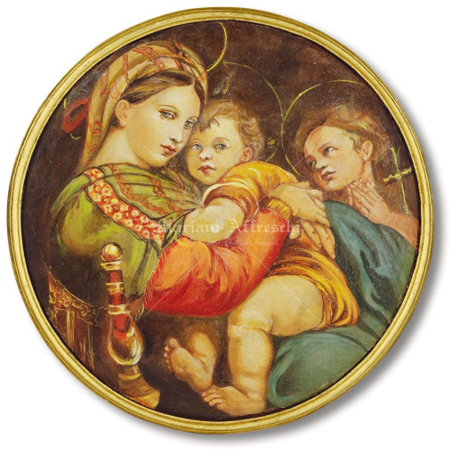 Art. 0364_21 - "Madonna della seggiola" - Raffaello (1483-1520)
