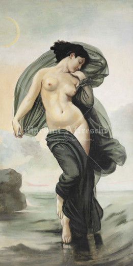 Art. 2142 - "Evening Mood" - William A. Bouguereau (1825-1905)